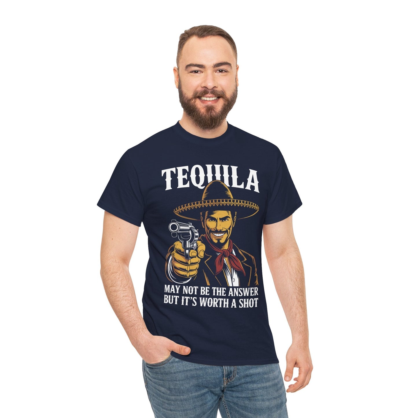 Tequila May Not Be The Answer But It's Worth A Shot T-Shirt