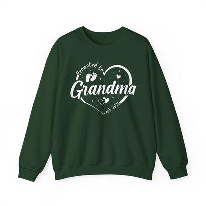Promoted to Grandma Est 2025 Soon to be Grandma Mothers Day Sweatshirt