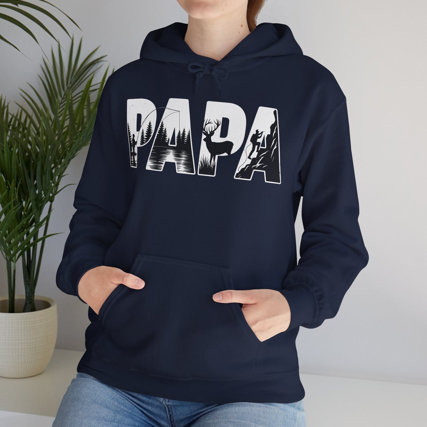 Best Hunting Dad Ever Hoodie Vintage Father’s Day Hoodie for Men