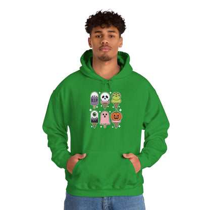 Horror Movie Summer Popsicle Halloween Ice Cream Summer-ween Hoodie for Men Women