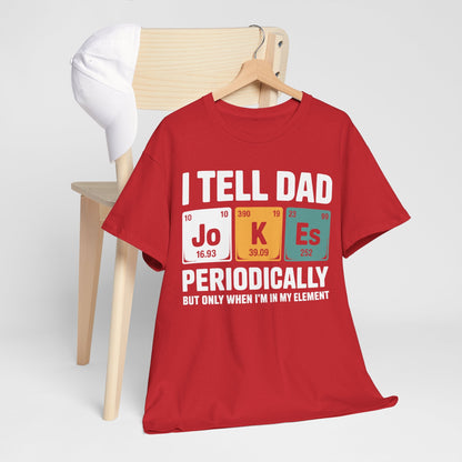 I Tell Dad Jokes Periodically Element Vintage Father's Day T-Shirt