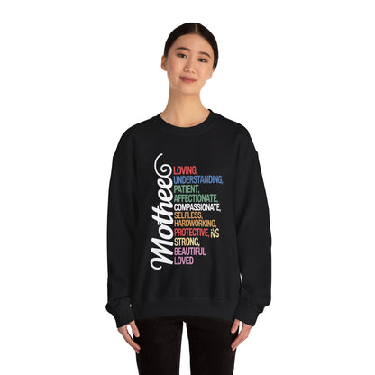 MOTHER Meaning Shirt I Love Mom Mothers Day Sweatshirt