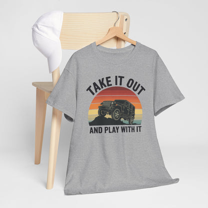 Catch Some Rays Vintage Retro Take It Out And Play T-Shirt