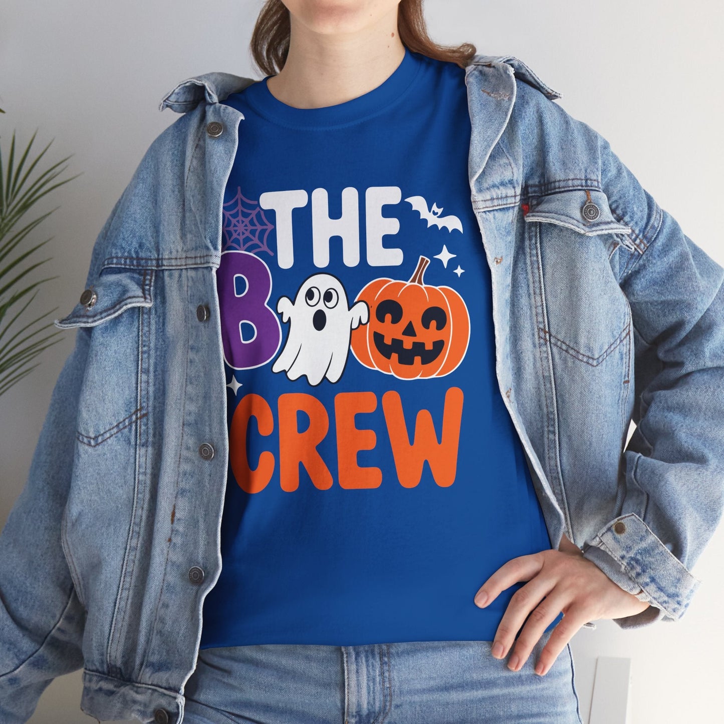Halloween The Boo Crew Cute Ghost Spooky Family Matching T-Shirt