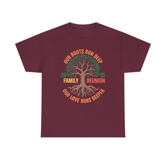 Retro Family Reunion Party 2025 T-Shirt