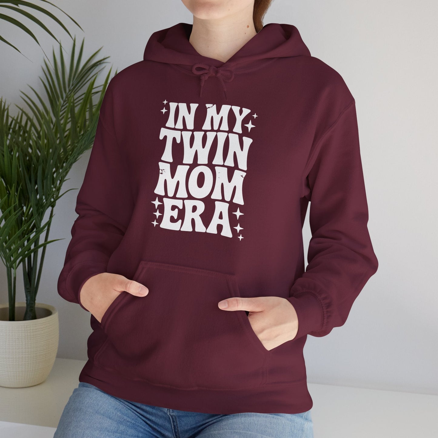 In My Twin Mom Era Funny Twin Mom Mothers Day Hoodie