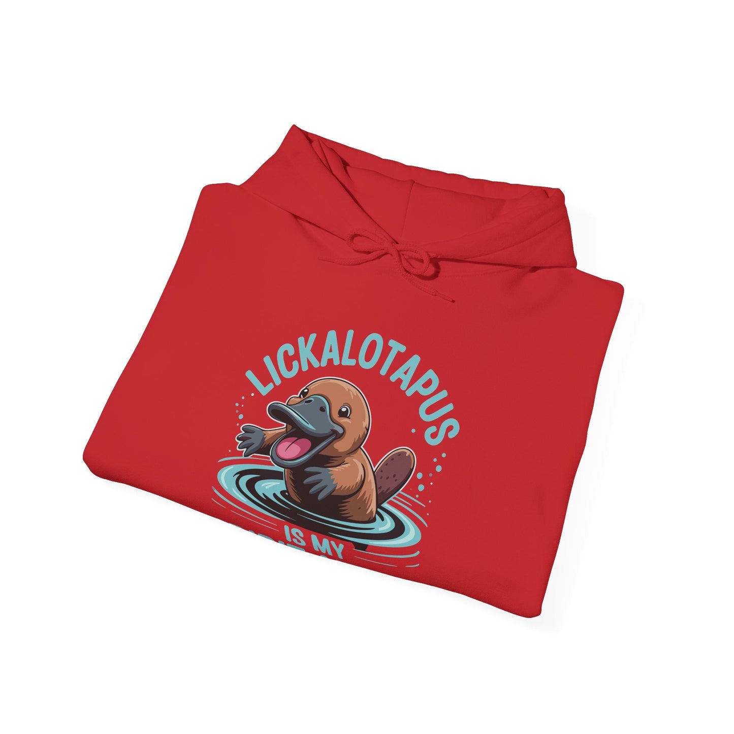 Vintage Funny Lickalottapus Is My Spirit Animal Lovers Meme Hoodie