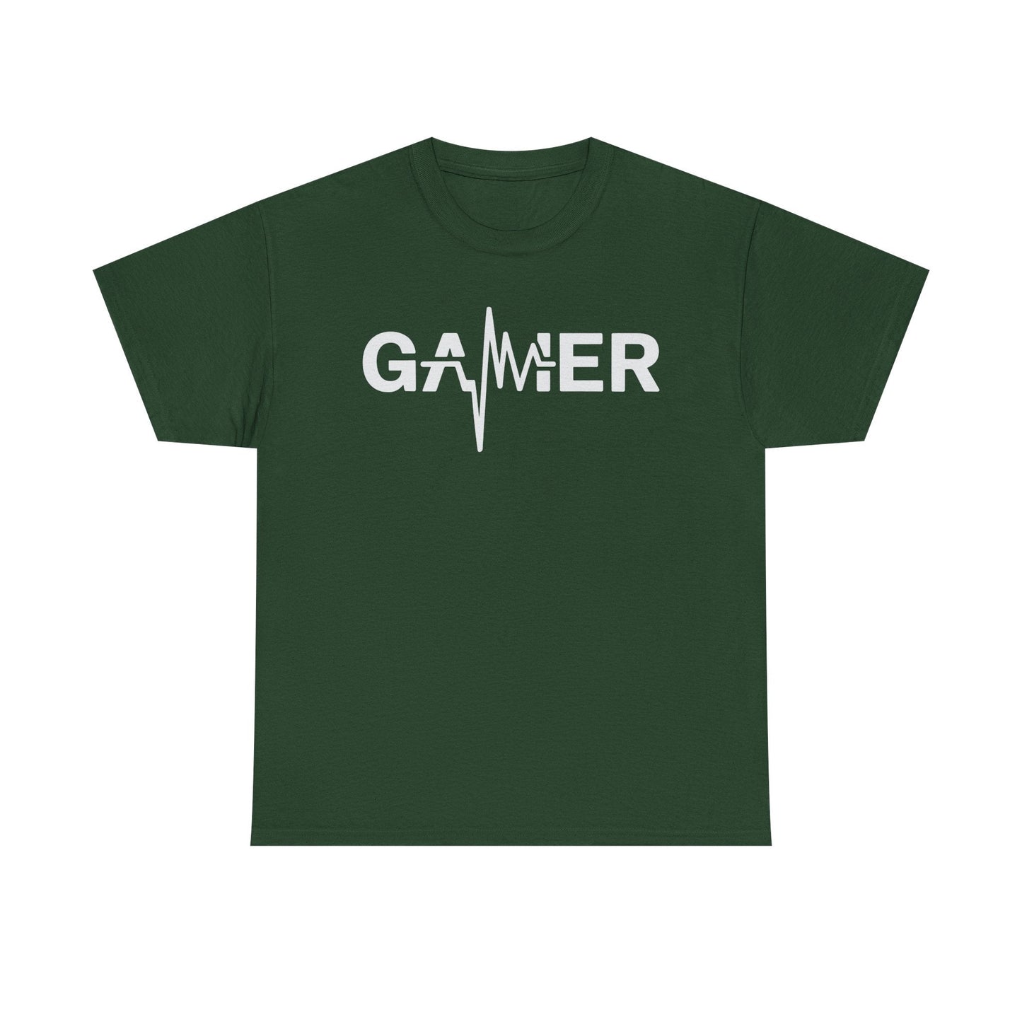 Gamer Heartbeat Video Games Graphic T-Shirt