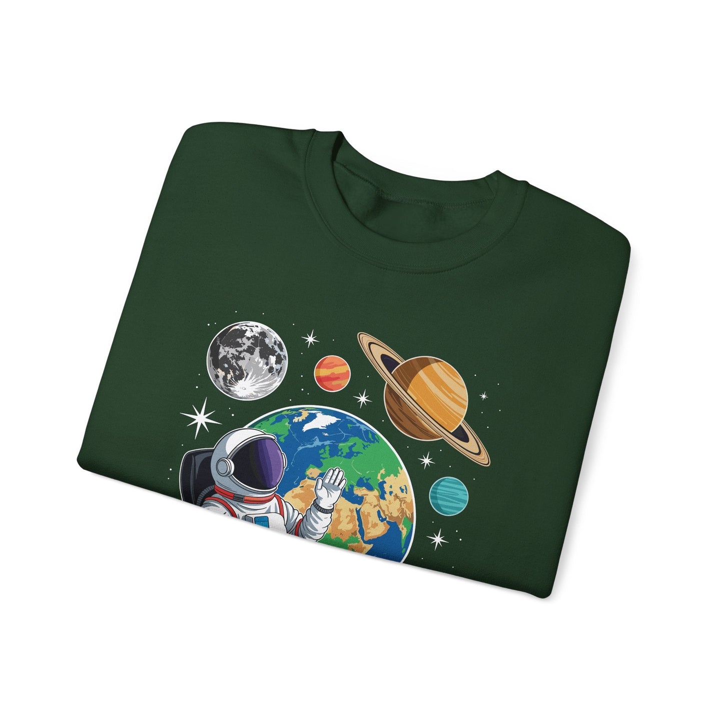 Astronaut Gamer Space Gaming System Planets Sweatshirt