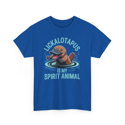 Vintage Funny Lickalottapus Is My Spirit Animal Lovers Meme T-Shirt
