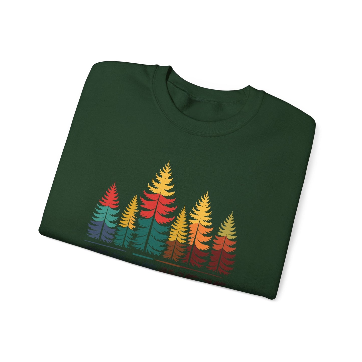 Nature Reflection Forest Trees Outdoor Wildlife Sweatshirt
