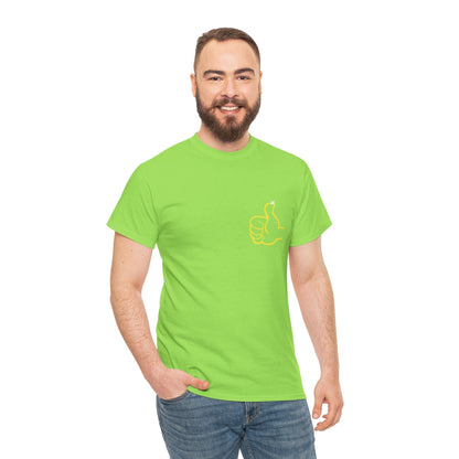 Funny Thumbs Up Emoji Graphic T-Shirt Positive Vibes