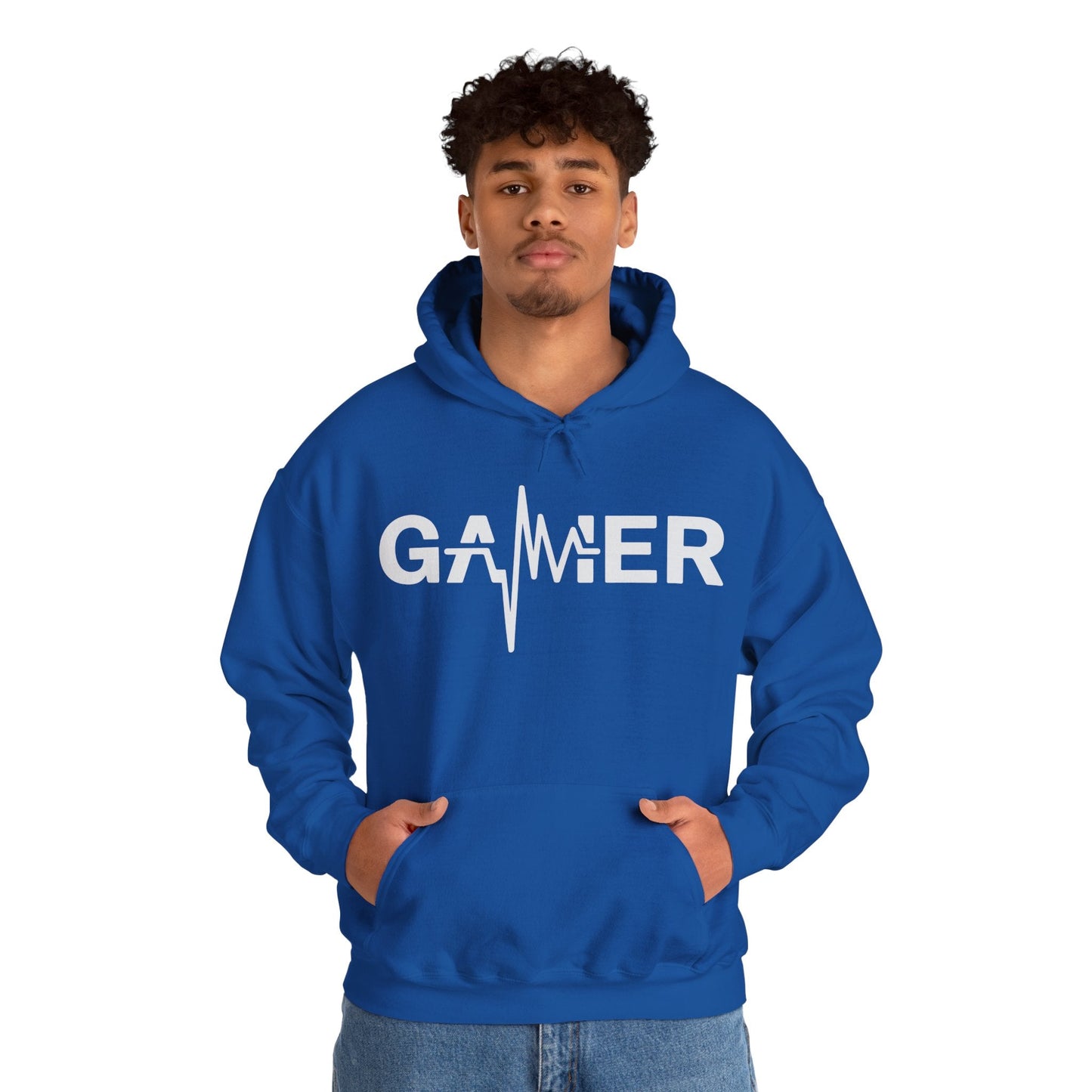Gamer Heartbeat Video Games Graphic Hoodie