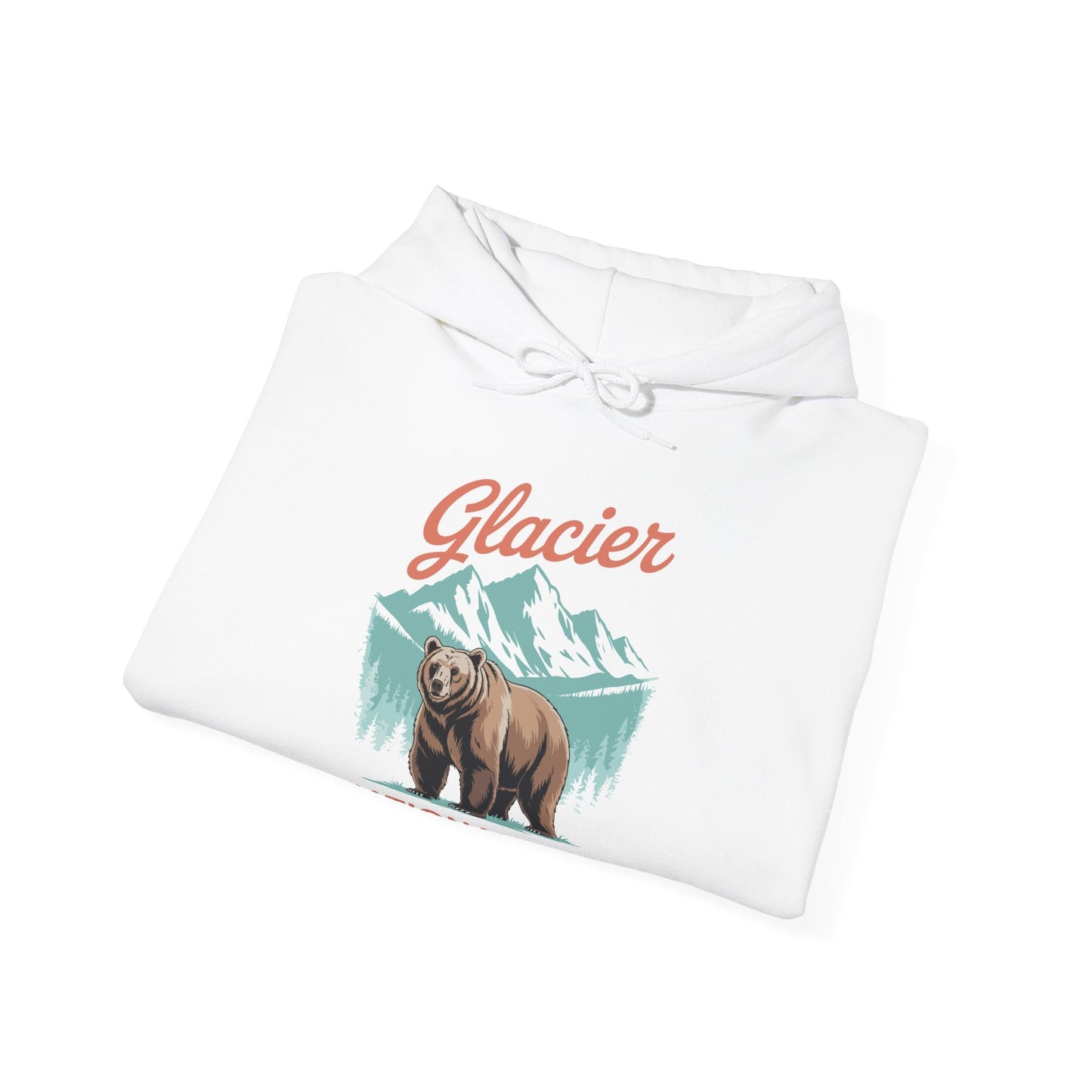 Glacier National Park retro Hoodie