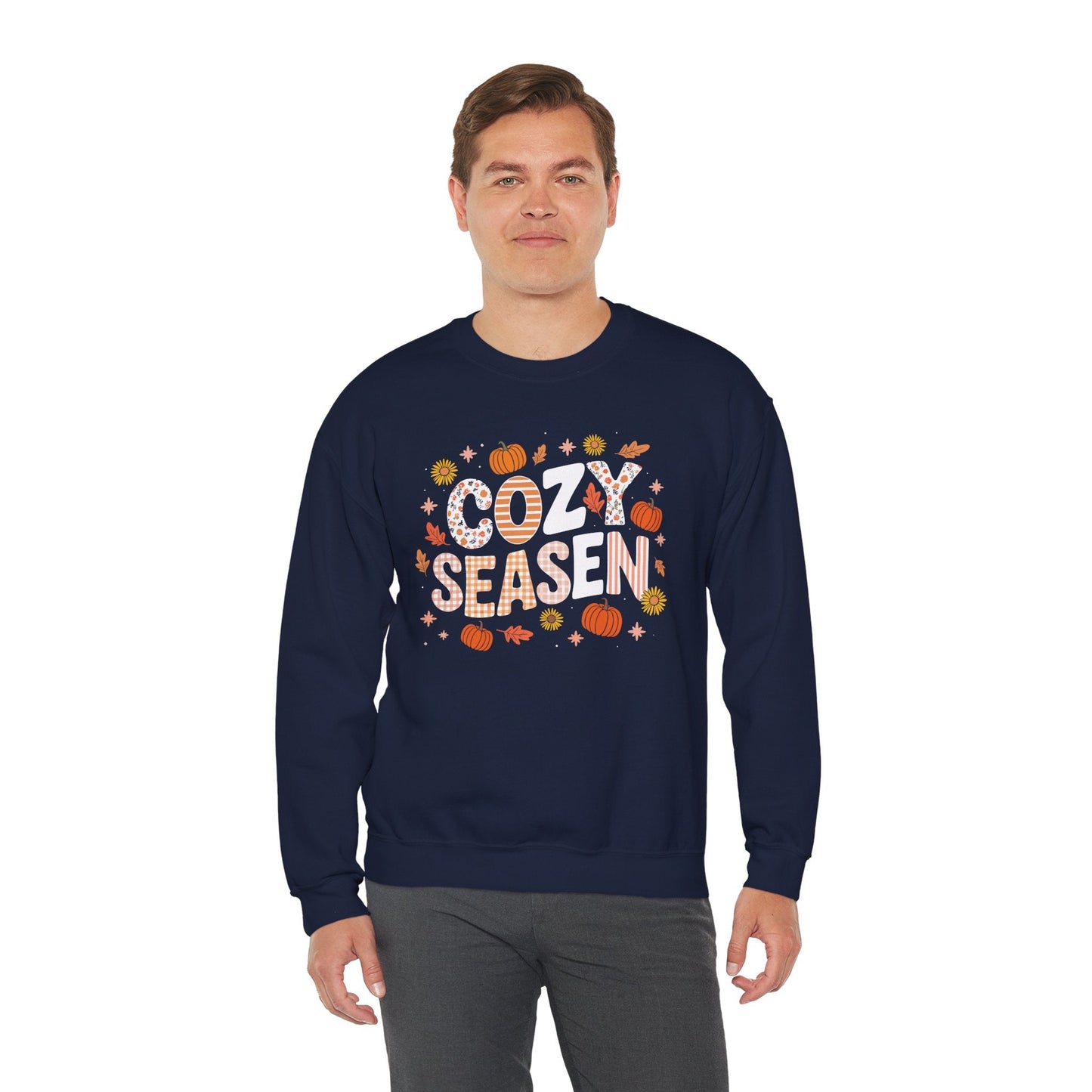 Season Autumn Fall Vibes Halloween Thanksgiving Pumpkin Sweatshirt