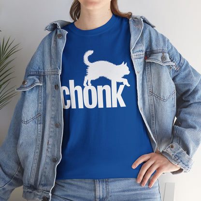 Chonk Cat Meme Funny T-Shirt
