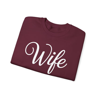 Wife Est 2025 Just Married Honeymoon Wedding Couples Sweatshirt