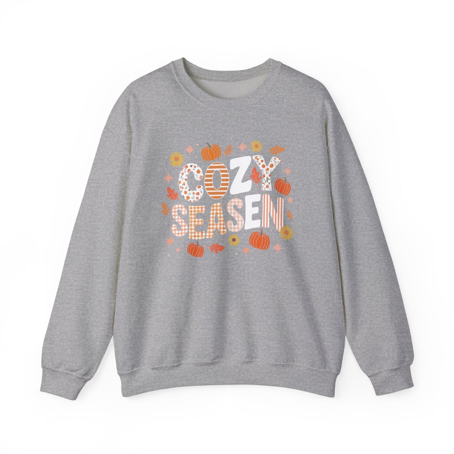 Season Autumn Fall Vibes Halloween Thanksgiving Pumpkin Sweatshirt