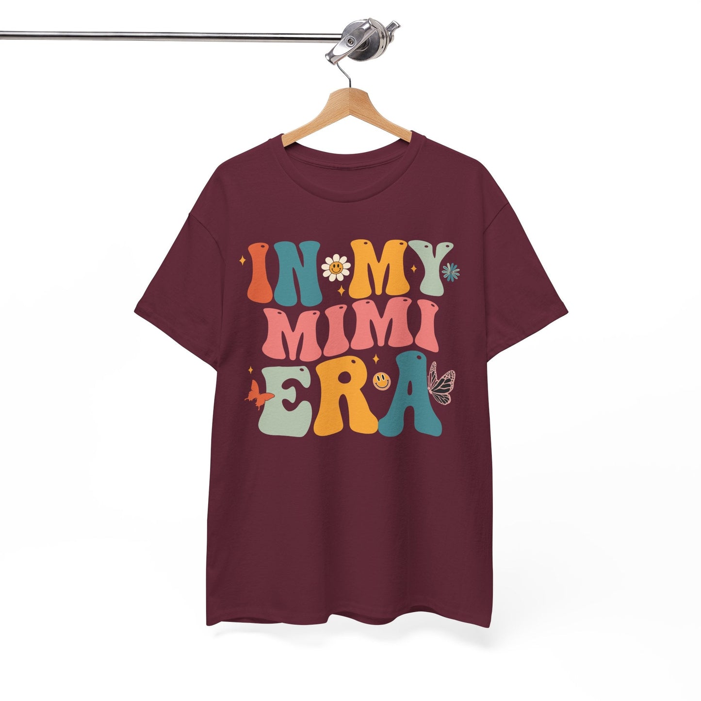 Groovy In My Mimi Era Mom Grandma Mothers Day T-Shirt