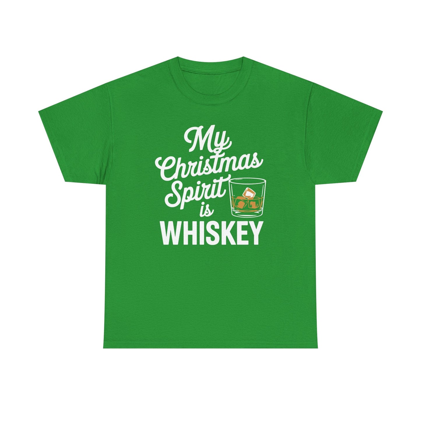 Funny Christmas Drinking Shirt Whiskey Liquor Drinker Saying T-Shirt