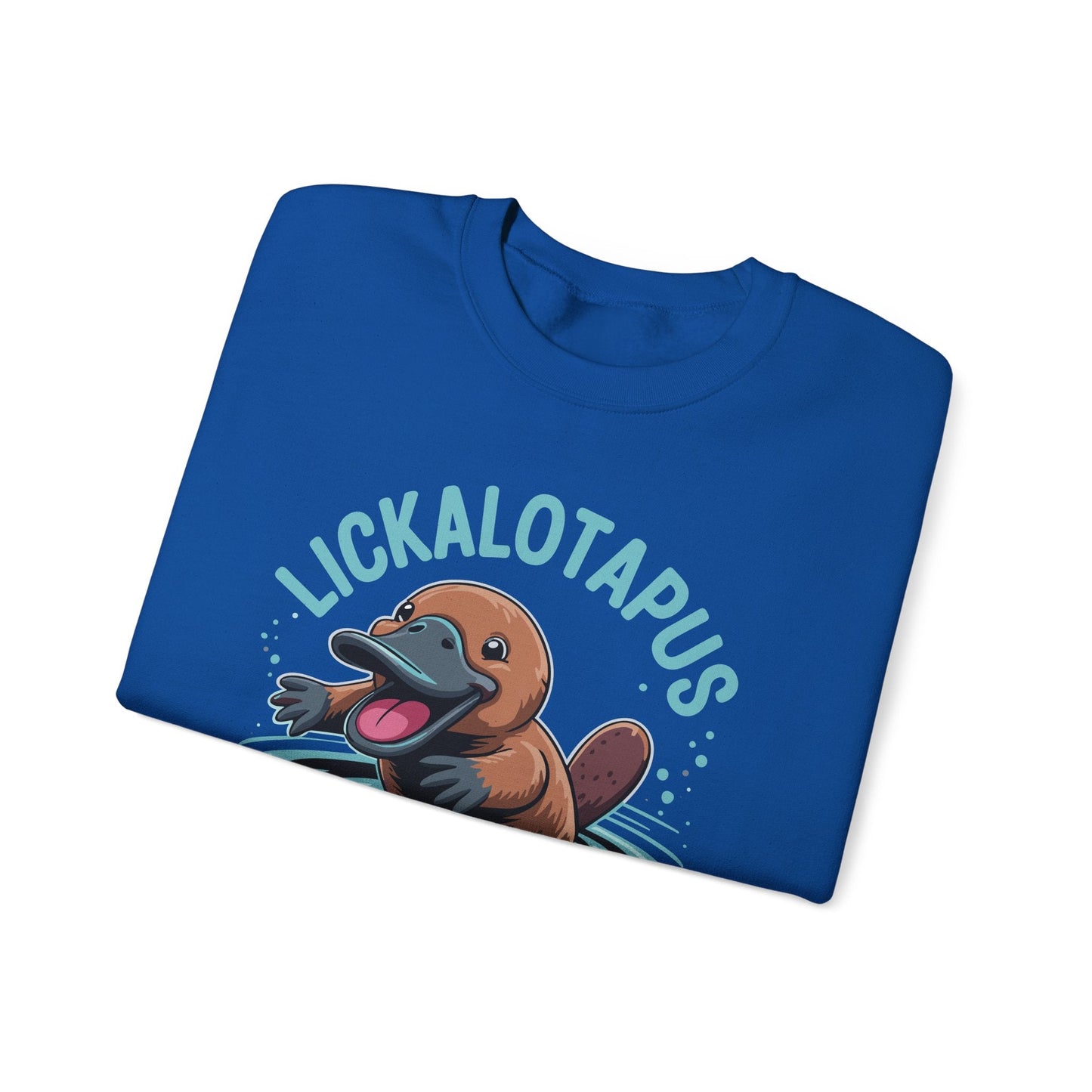 Vintage Funny Lickalottapus Is My Spirit Animal Lovers Meme Sweatshirt