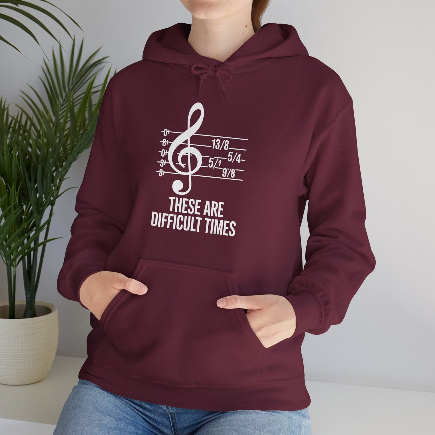 These Are Difficult Times Musician Hoodie