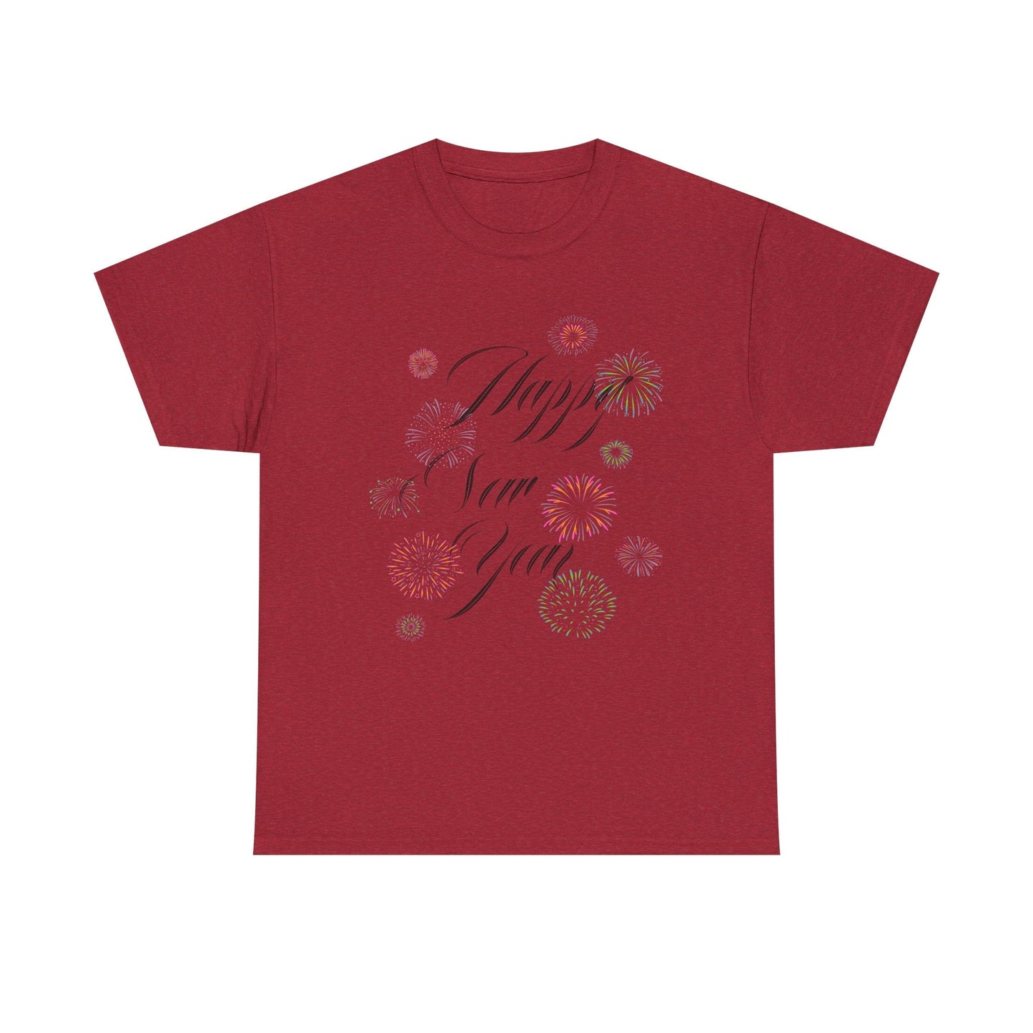 Happy New Year T-Shirt Festive Celebration Tee for Men and Women