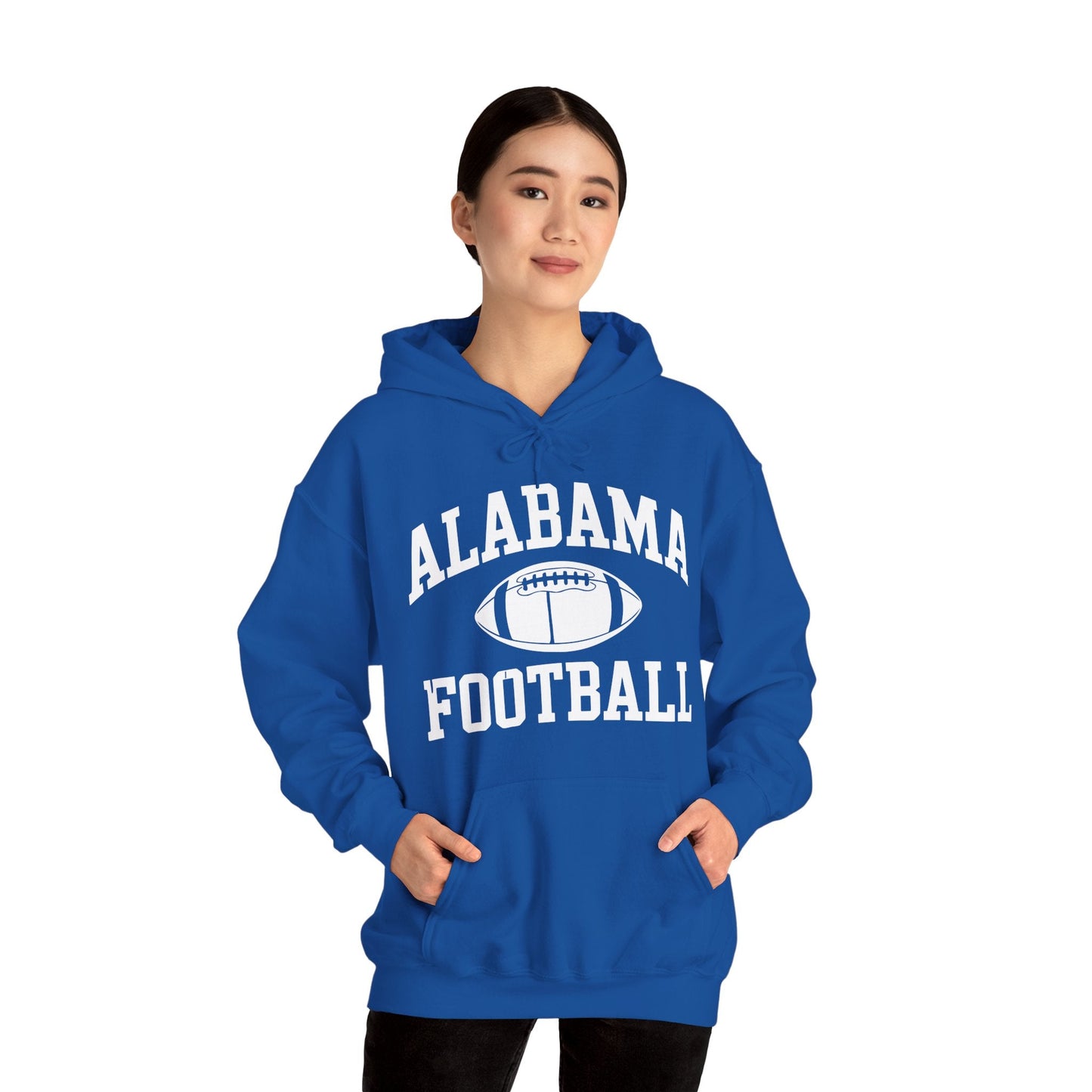 Men's Grey Alabama Football Vintage Distressed Hoodie