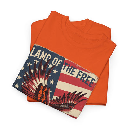 America Eagle Land of the Free Because of the Brave T-Shirt