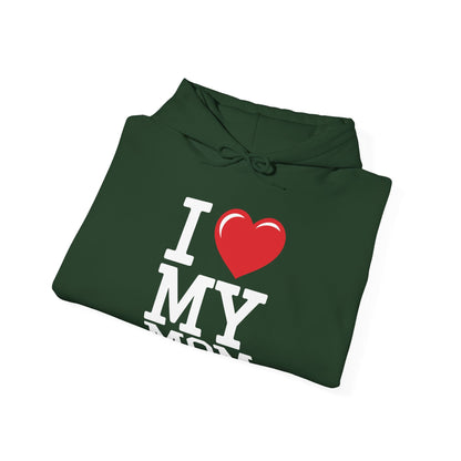 I Love My Mom Mothers Day from Daughter or Son Hoodie