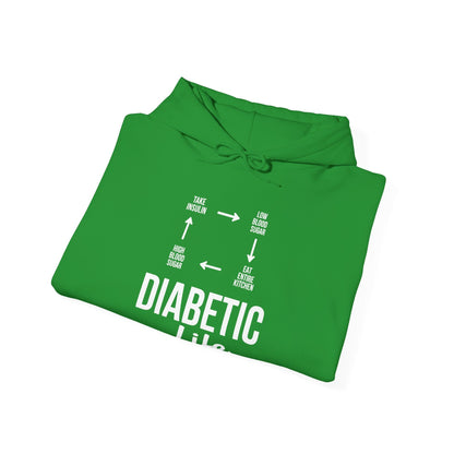 Funny Diabetic Type 1 Diabetes T1D Diabetes Awareness Hoodie