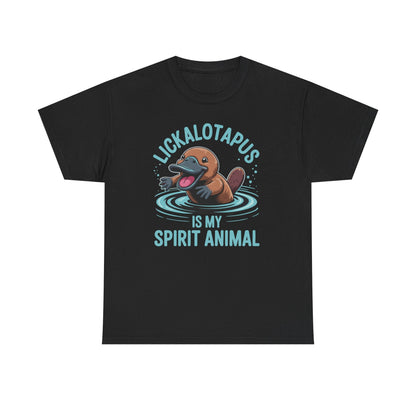 Vintage Funny Lickalottapus Is My Spirit Animal Lovers Meme T-Shirt