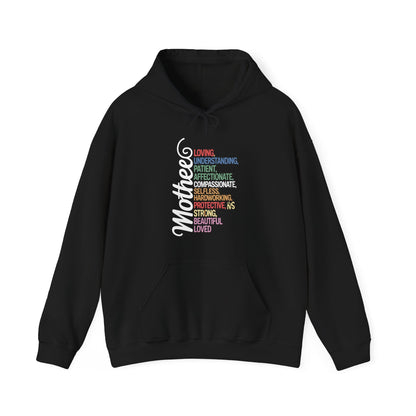 MOTHER Meaning Shirt I Love Mom Mothers Day Hoodie
