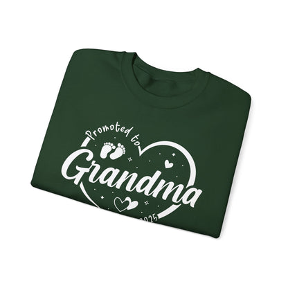 Promoted to Grandma Est 2025 Soon to be Grandma Mothers Day Sweatshirt