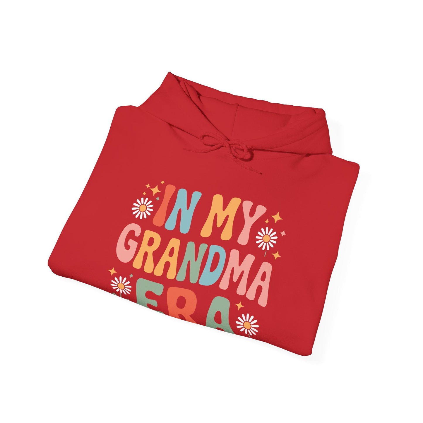 In My Grandma Era Funny Sarcastic Groovy Retro Mothers Day Hoodie