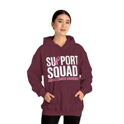 Breast Cancer Shirts Support Squad Breast Cancer Awareness Hoodie