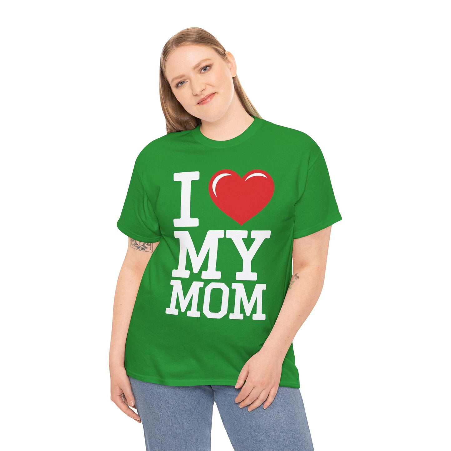 I Love My Mom Mothers Day from Daughter or Son T-Shirt