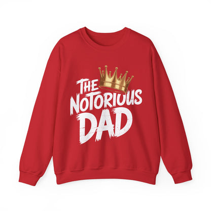 Old School Funny Hip Hop Fathers Day Notorious Dad Sweatshirt