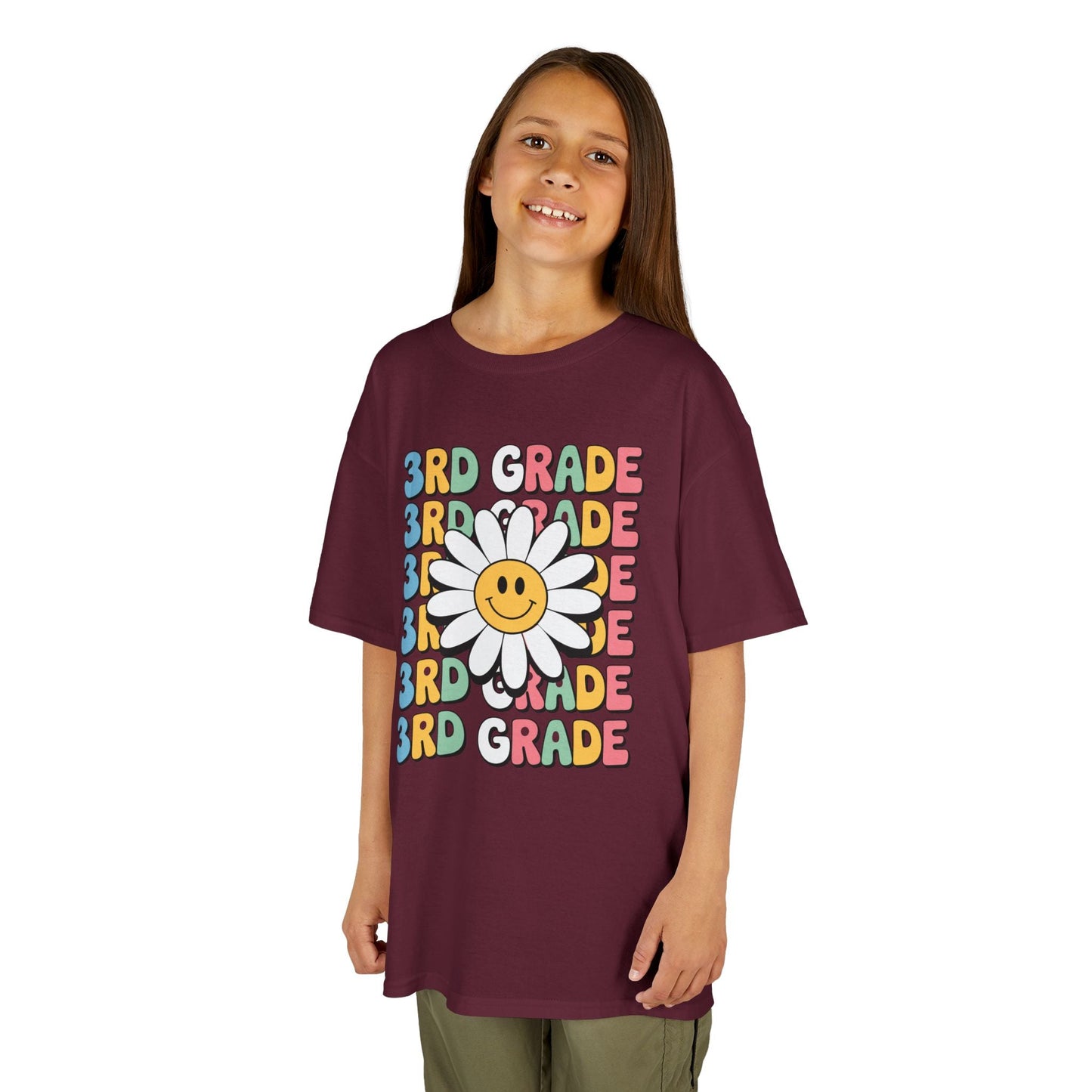 Groovy 3rd Grade Back To School First Day of Third Grade T-Shirt