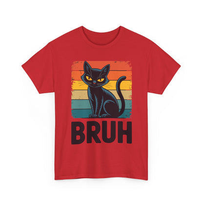 Funny Cat Bruh For Teens Boys Girls Men Women Meme Graphic T-Shirt