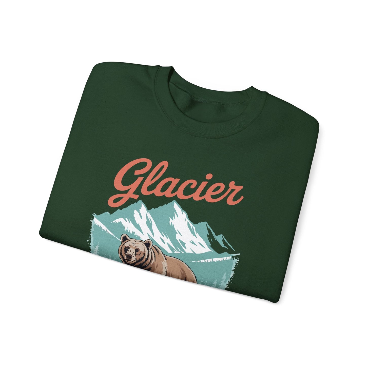 Glacier National Park retro Sweatshirt