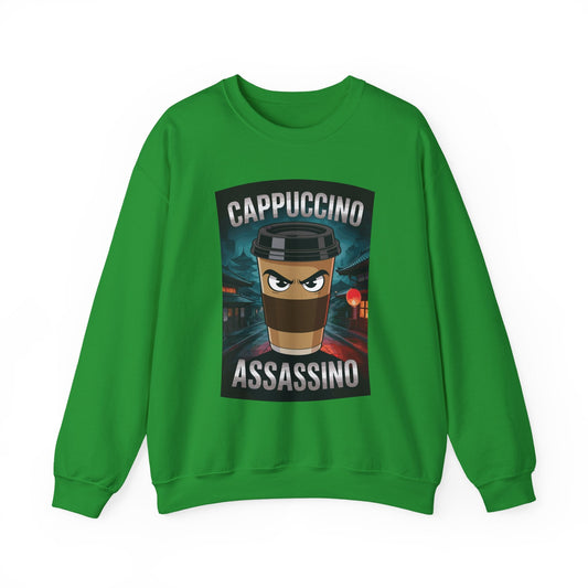 Cappuccino Assassino Coffee Lovers Italian Brainrot Meme Sweatshirt