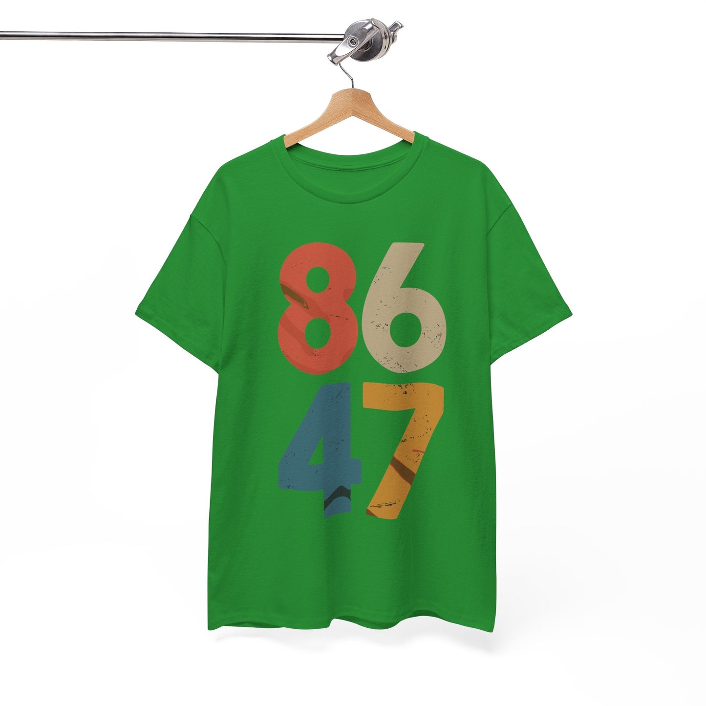 Classic Vintage 80s Style 86 47 Anti Trump T-Shirt