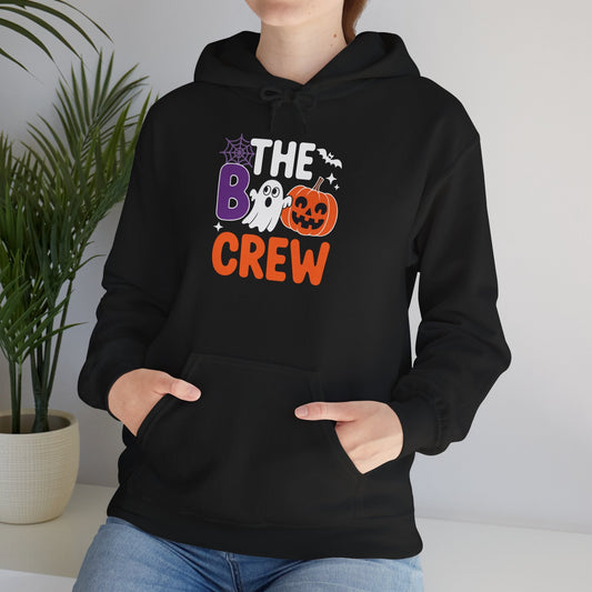 Halloween The Boo Crew Cute Ghost Spooky Family Matching Hoodie