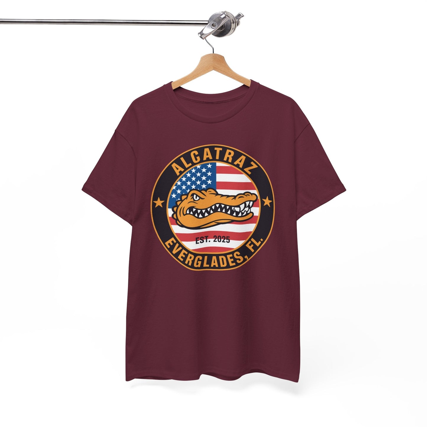 Retro Alcatraz Everglades FL EST 2025 T-Shirt