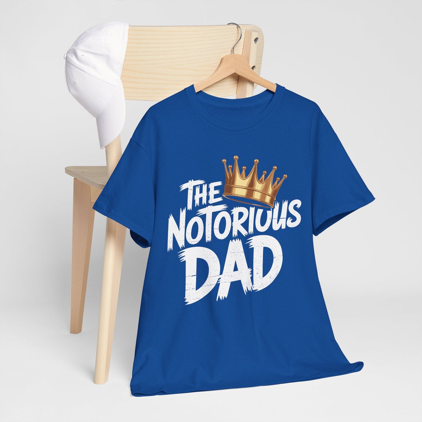 Old School Funny Hip Hop Fathers Day Notorious Dad T-Shirt