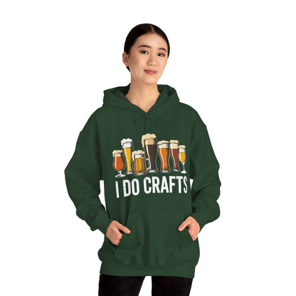 Craft Beer Vintage I Do Crafts Home Brew Art Hoodie