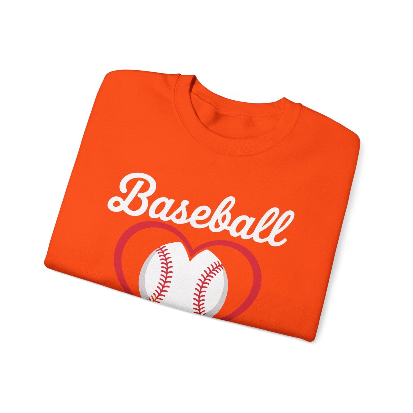 Baseball Grandma Women Baseball Heart Mothers Day Sweatshirt