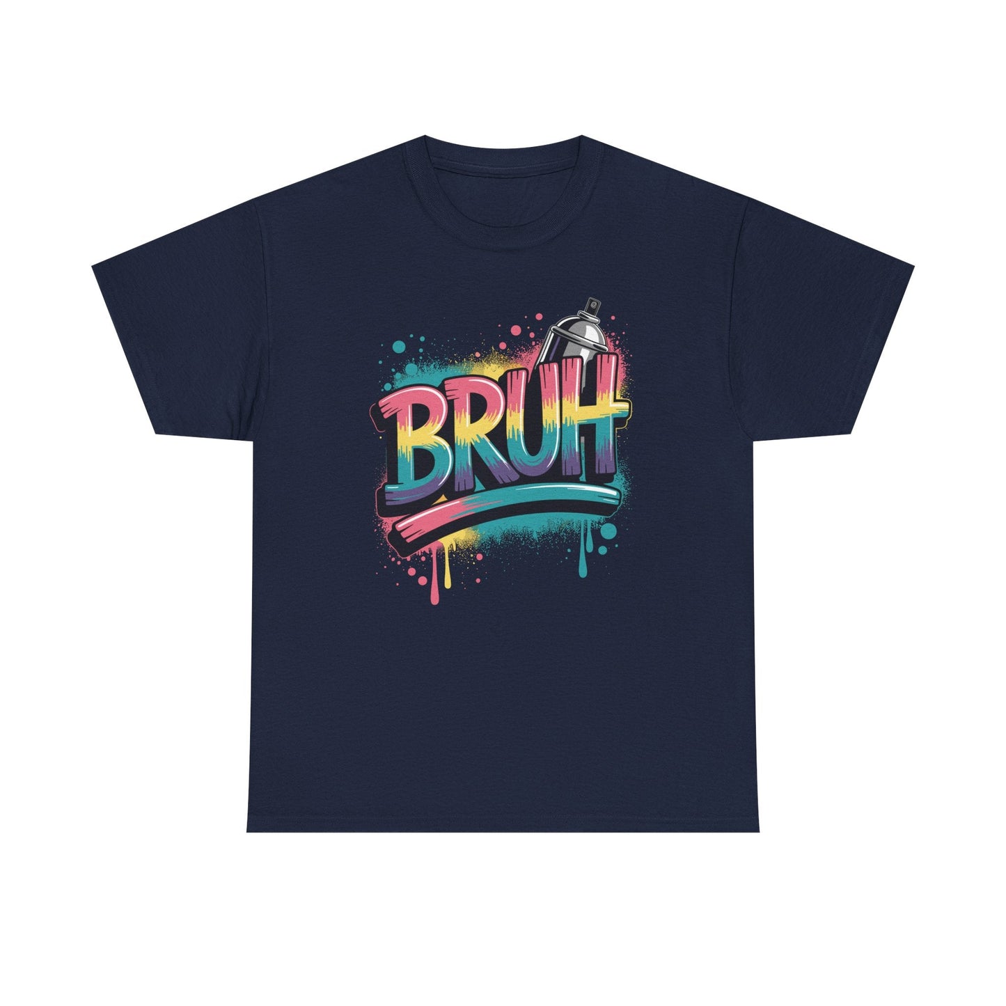 Bruh Graffiti Funny Saying Street Art Meme Men Boys T-Shirt