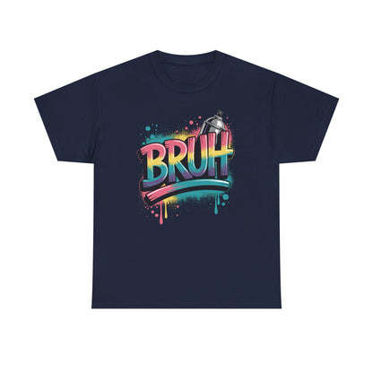 Bruh Graffiti Funny Saying Street Art Meme Men Boys T-Shirt